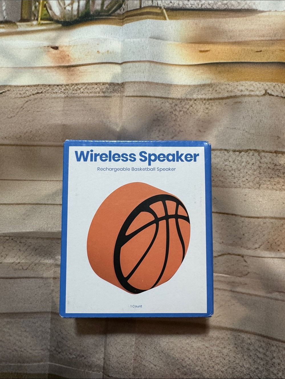 Wireless Speaker Rechargeable Basketball Speaker - Orange